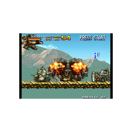 اسکرین شات(تصویر گیم پلی)  بازی Metal Slug 5 برای PS2