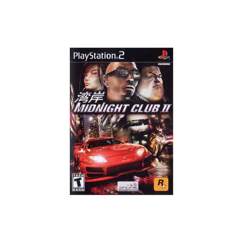 کاور بازی Midnight Club II برای PS2