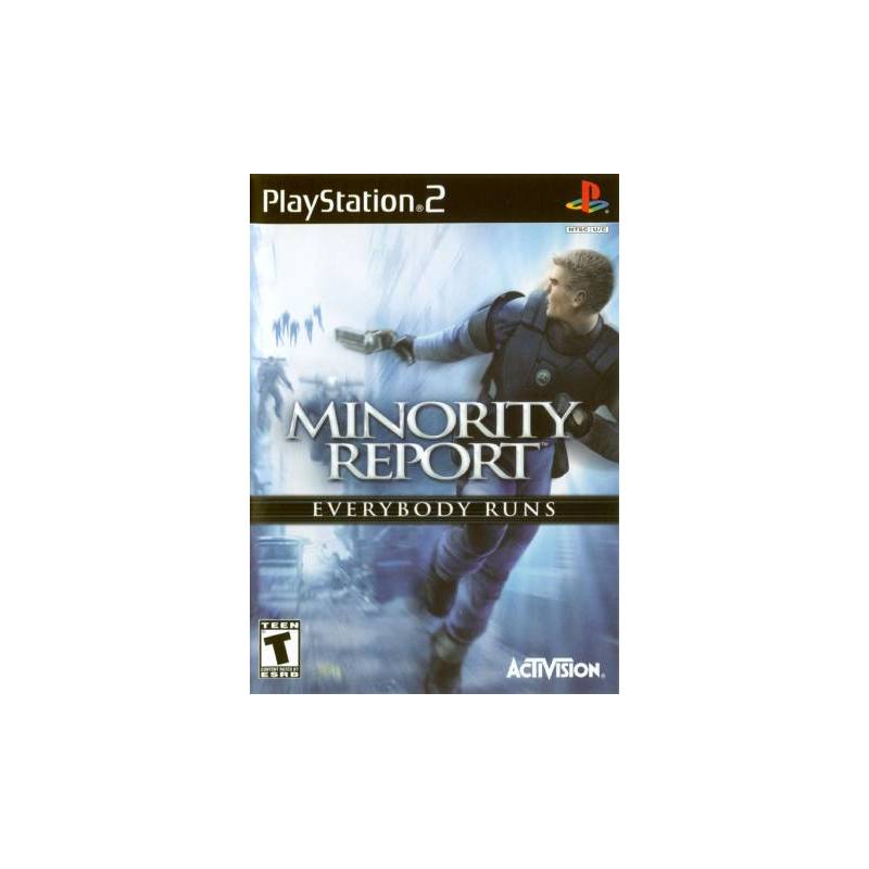کاور بازی Minority Report Everybody Runs برای PS2