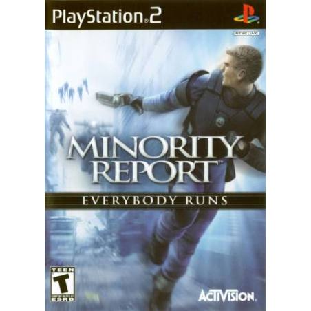 کاور بازی Minority Report Everybody Runs برای PS2