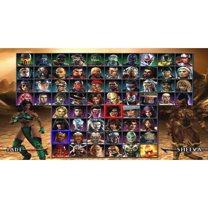 اسکرین شات(تصویر گیم پلی)  بازی Mortal Kombat Armageddon برای PS2