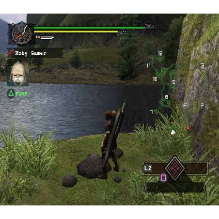 اسکرین شات(تصویر گیم پلی)  بازی Monster Hunter برای PS2