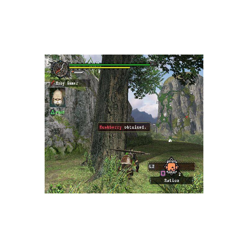 اسکرین شات(تصویر گیم پلی)  بازی Monster Hunter برای PS2