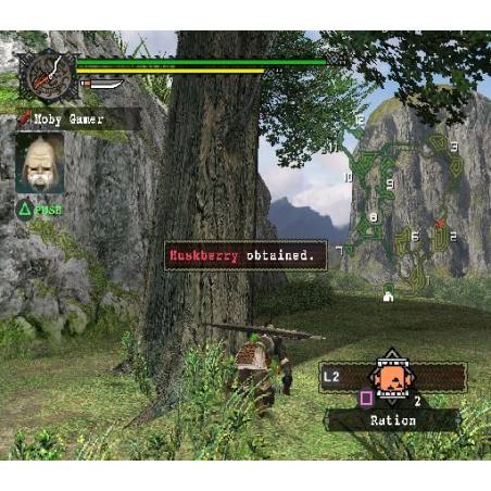 اسکرین شات(تصویر گیم پلی)  بازی Monster Hunter برای PS2