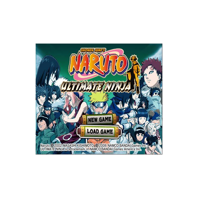 اسکرین شات(تصویر گیم پلی) بازی Naruto Ultimate Ninja برای PS2