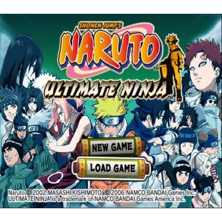 اسکرین شات(تصویر گیم پلی) بازی Naruto Ultimate Ninja برای PS2