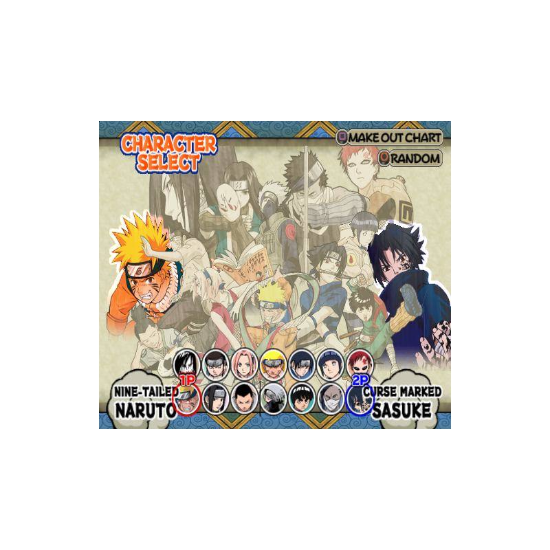 اسکرین شات(تصویر گیم پلی) بازی Naruto Ultimate Ninja برای PS2