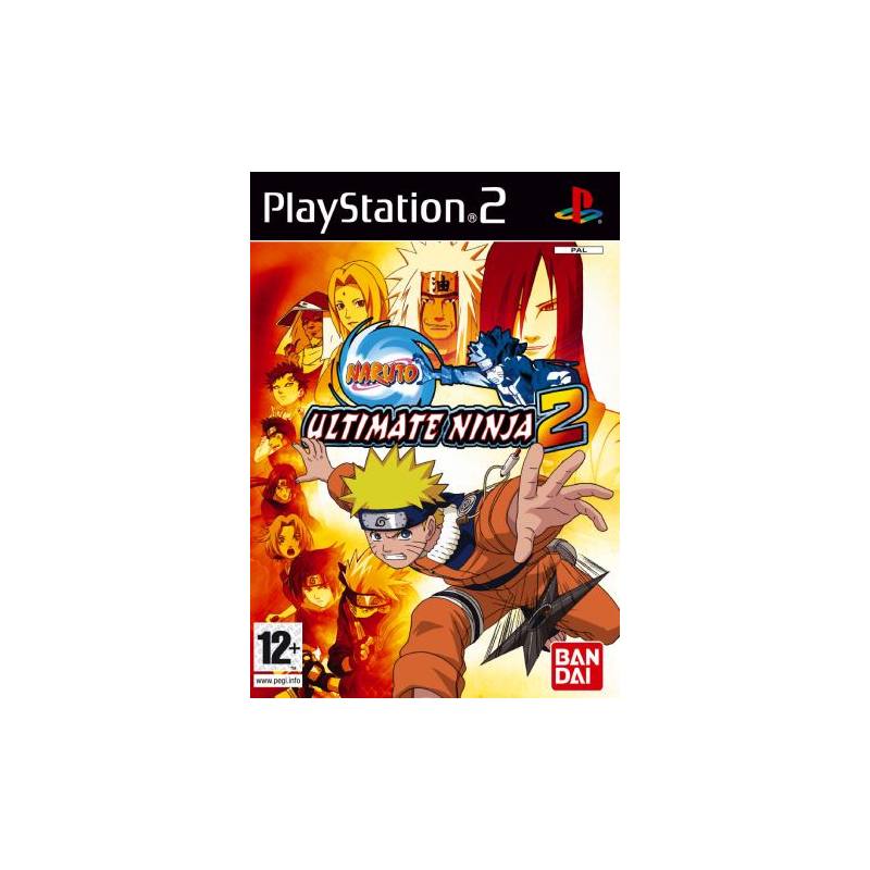 کاور بازی Naruto Ultimate Ninja 2 برای PS2