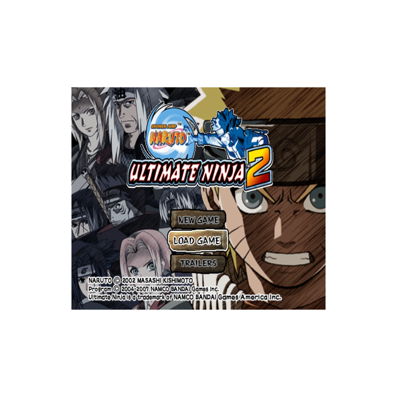 اسکرین شات(تصویر گیم پلی) بازی Naruto Ultimate Ninja 2 برای PS2