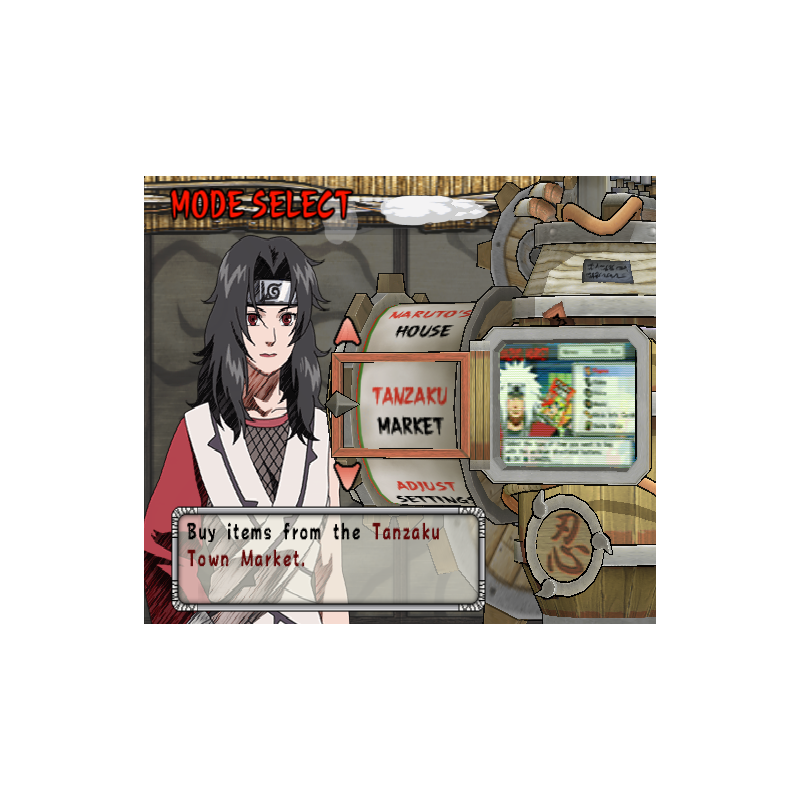 اسکرین شات(تصویر گیم پلی) بازی Naruto Ultimate Ninja 2 برای PS2