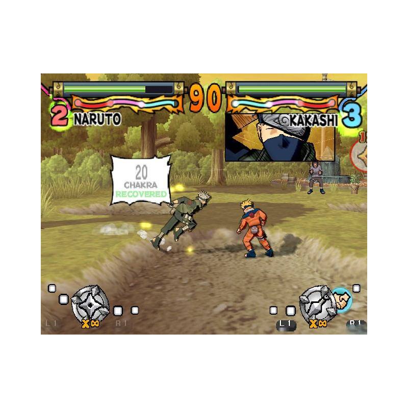 اسکرین شات(تصویر گیم پلی) بازی Naruto Ultimate Ninja 3 برای PS2