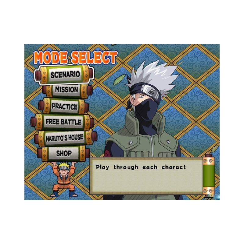 اسکرین شات(تصویر گیم پلی) بازی Naruto Ultimate Ninja 3 برای PS2