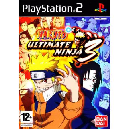 کاور بازی Naruto Ultimate Ninja 3 برای PS2