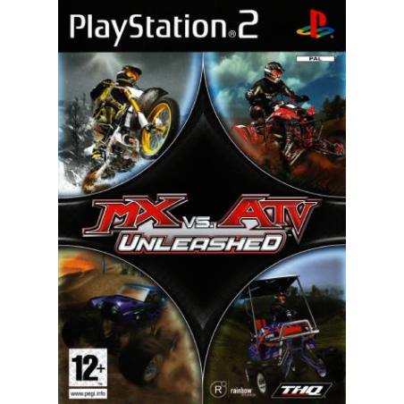 کاور بازی MX vs. ATV Unleashed برای PS2