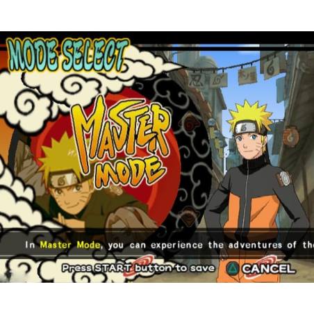 اسکرین شات(تصویر گیم پلی)  بازی Naruto Shippuden Ultimate Ninja 4 برای PS2