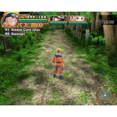 اسکرین شات(تصویر گیم پلی) بازی  Naruto Uzumaki Chronicles 2 برای PS2