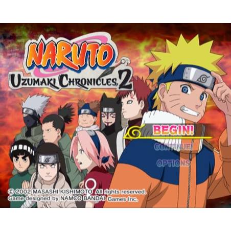 اسکرین شات(تصویر گیم پلی) بازی  Naruto Uzumaki Chronicles 2 برای PS2