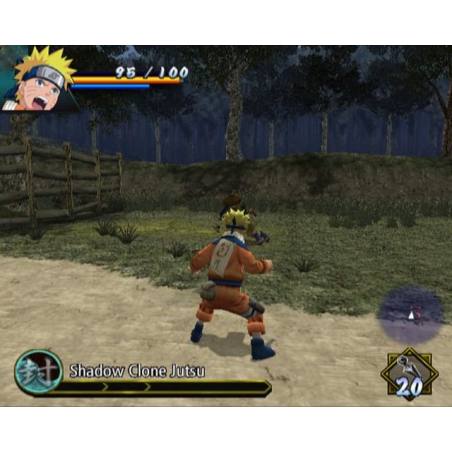 اسکرین شات(تصویر گیم پلی)بازی Naruto Uzumaki Chronicles برای PS2