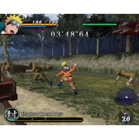 اسکرین شات(تصویر گیم پلی)بازی Naruto Uzumaki Chronicles برای PS2
