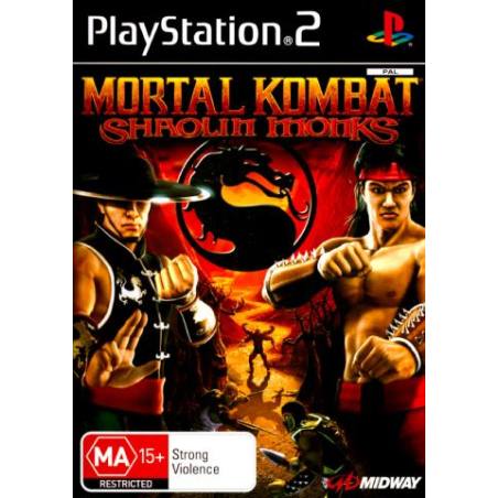 کاور بازی Mortal Kombat Shaolin Monks برای PS2