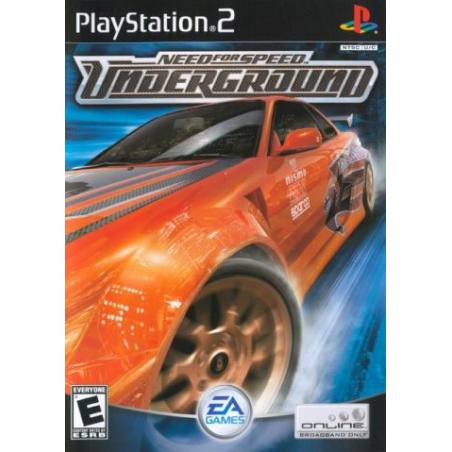 کاور بازی Need for Speed Underground برای PS2