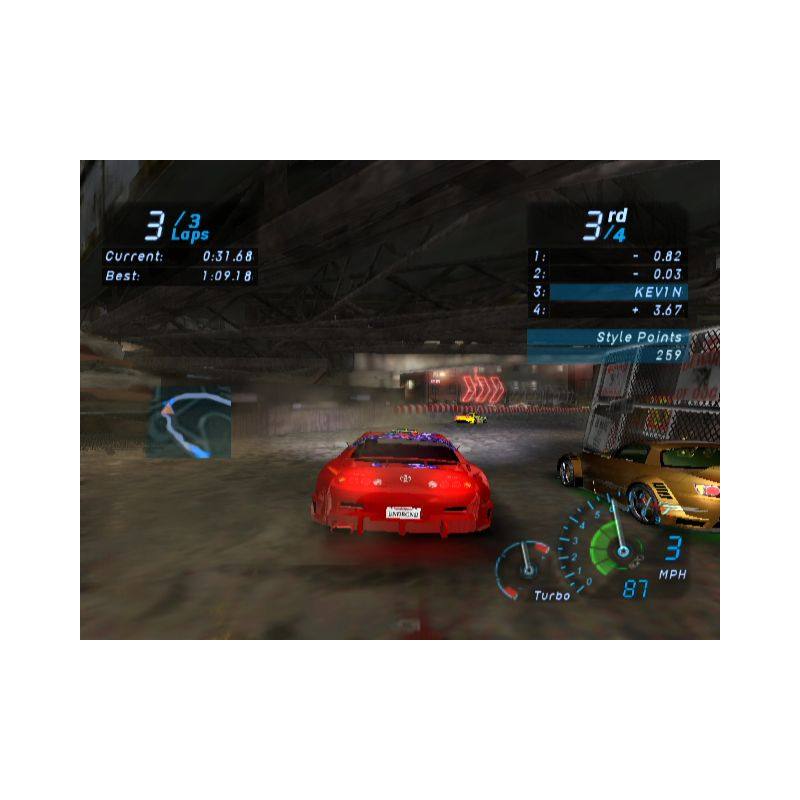 اسکرین شات(تصویر گیم پلی) بازی Need for Speed Underground برای PS2