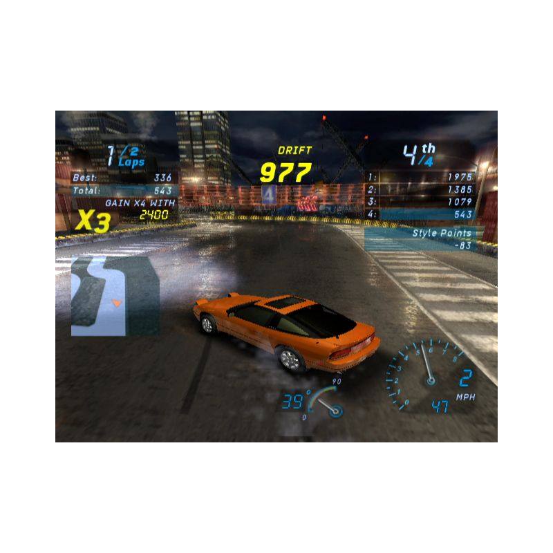 اسکرین شات(تصویر گیم پلی) بازی Need for Speed Underground برای PS2