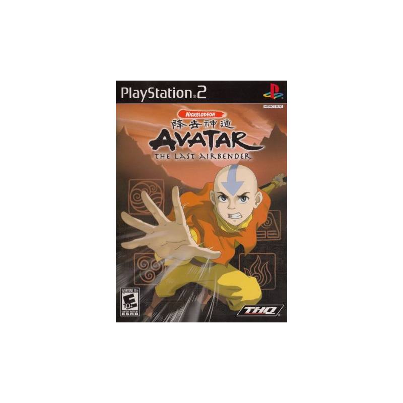 کاور بازی Avatar The Last Airbender برای PS2