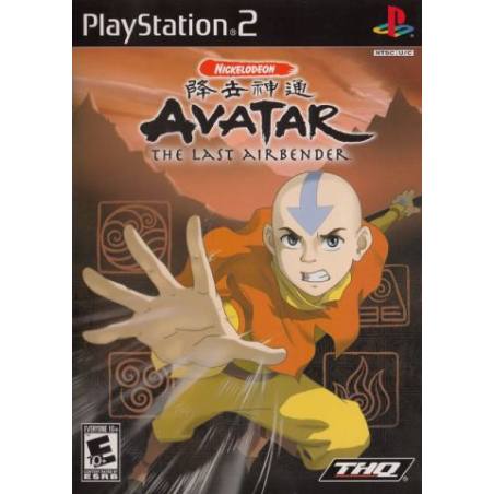 کاور بازی Avatar The Last Airbender برای PS2