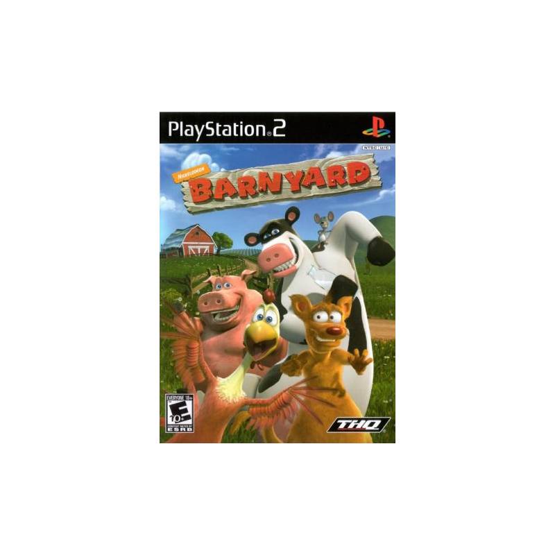 کاور بازی Nickelodeon Barnyard برای PS2