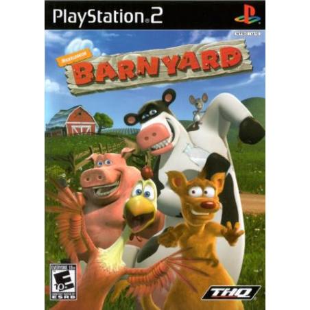 کاور بازی Nickelodeon Barnyard برای PS2