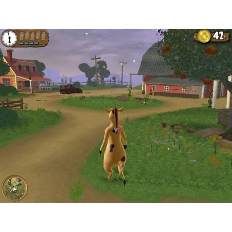اسکرین شات(تصویر گیم پلی) بازی Nickelodeon Barnyard برای PS2