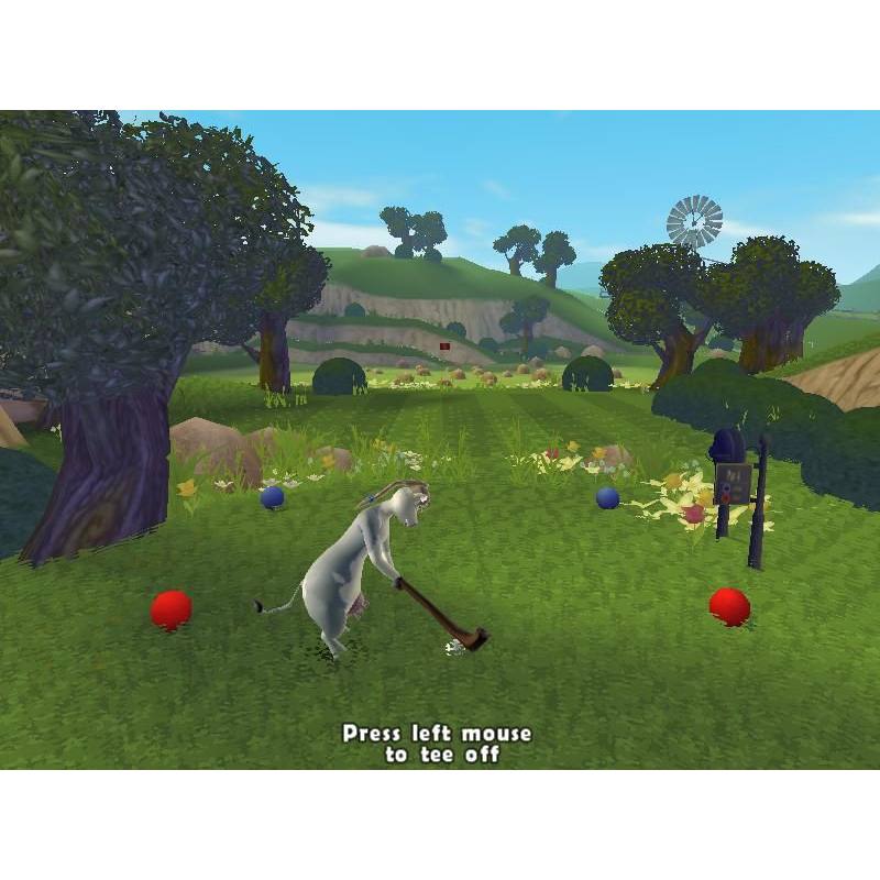 اسکرین شات(تصویر گیم پلی) بازی Nickelodeon Barnyard برای PS2