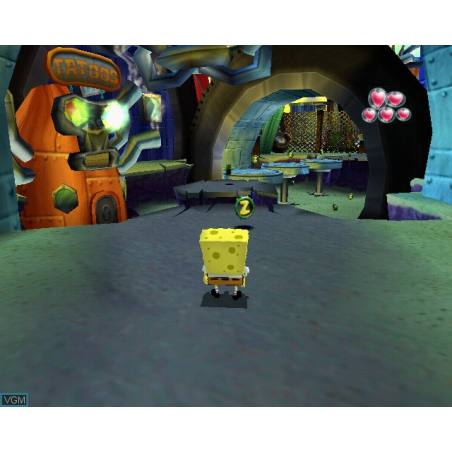 اسکرین شات(تصویر گیم پلی) بازی SpongeBob Squarepants Creature from the Krusty Krab برای PS2