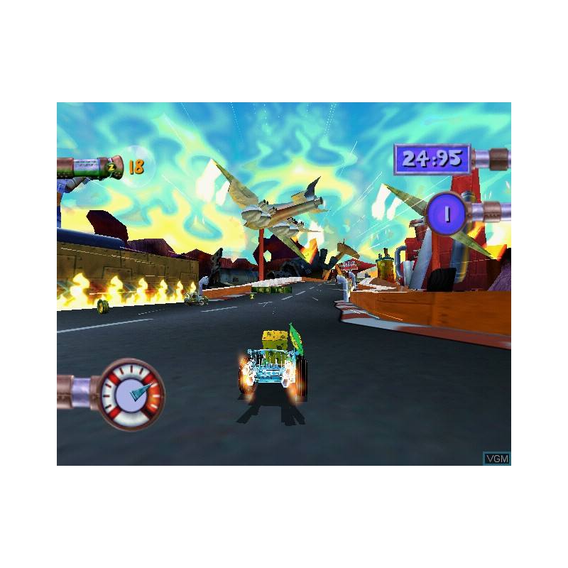 اسکرین شات(تصویر گیم پلی) بازی SpongeBob Squarepants Creature from the Krusty Krab برای PS2