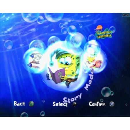 اسکرین شات(تصویر گیم پلی) بازی SpongeBob Squarepants Creature from the Krusty Krab برای PS2