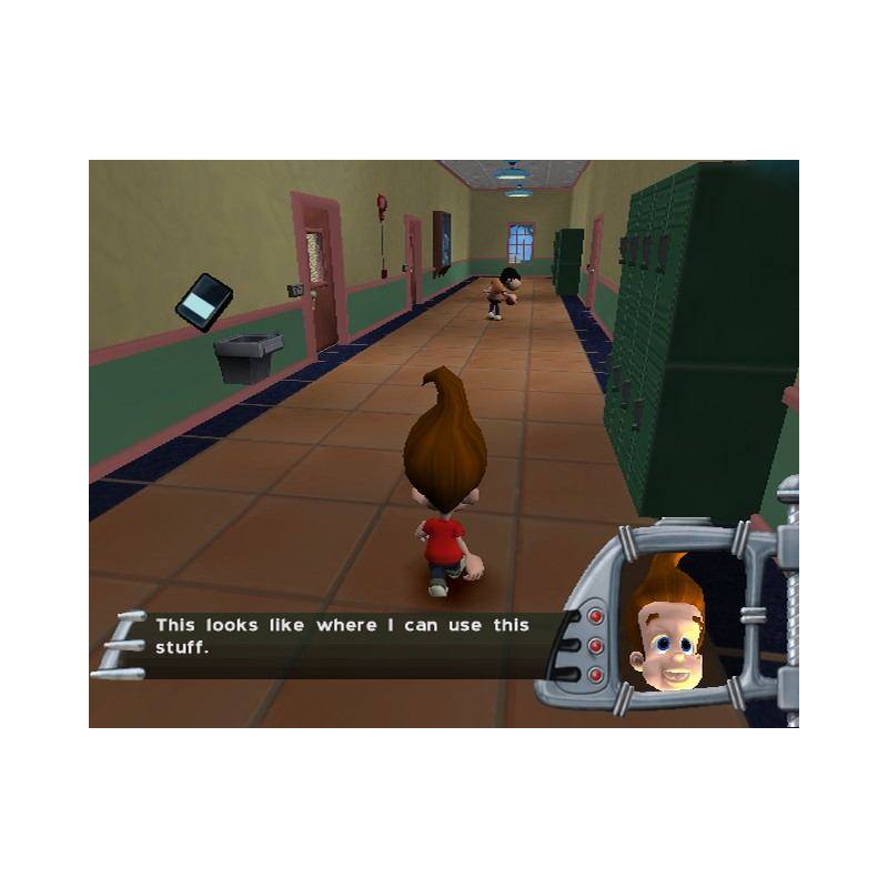 اسکرین شات(تصویر گیم پلی)بازی Nickelodeon Jimmy Neutron Boy Genius برای PS2