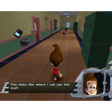اسکرین شات(تصویر گیم پلی)بازی Nickelodeon Jimmy Neutron Boy Genius برای PS2