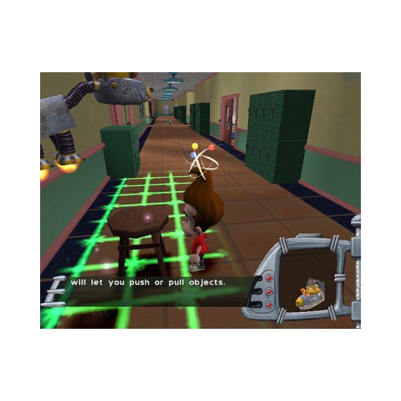 اسکرین شات(تصویر گیم پلی)بازی Nickelodeon Jimmy Neutron Boy Genius برای PS2