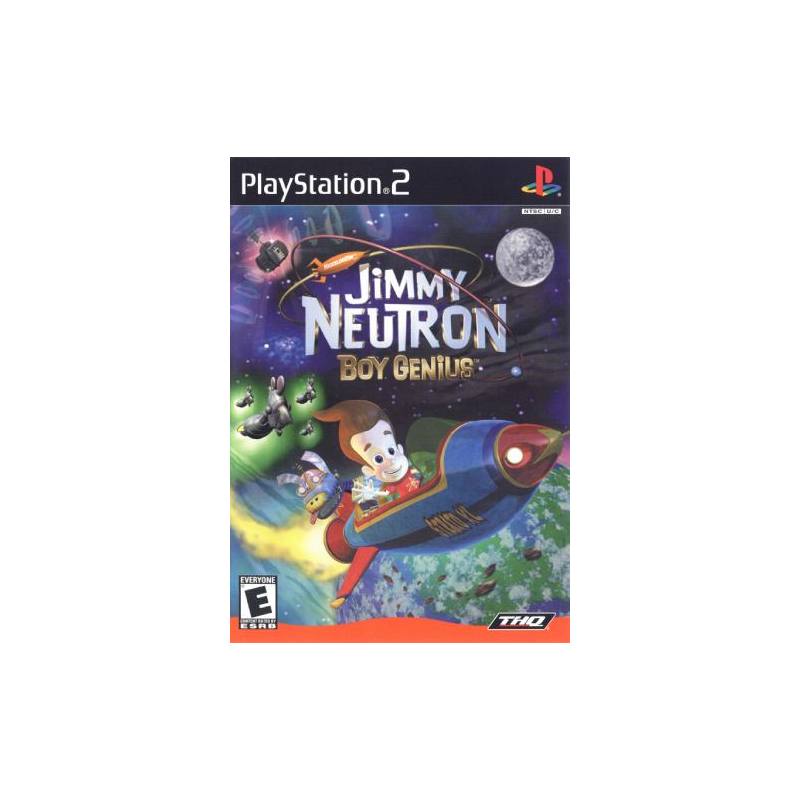 کاور بازی Nickelodeon Jimmy Neutron Boy Genius برای PS2