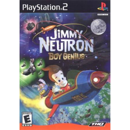 کاور بازی Nickelodeon Jimmy Neutron Boy Genius برای PS2