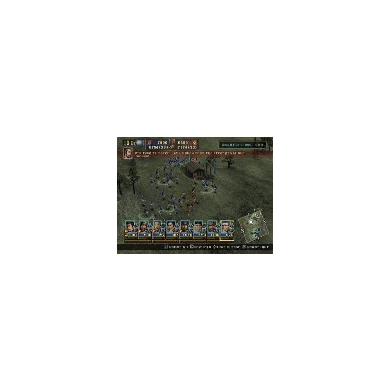 اسکرین شات(تصویر گیم پلی) بازی Nobunaga's Ambition Rise to Power برای PS2
