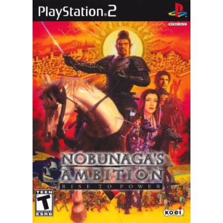 کاور بازی Nobunaga's Ambition Rise to Power برای PS2