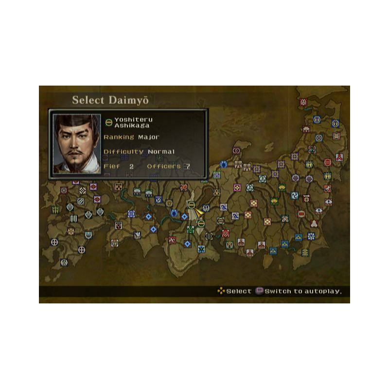 اسکرین شات(تصویر گیم پلی) بازی Nobunaga's Ambition Rise to Power برای PS2