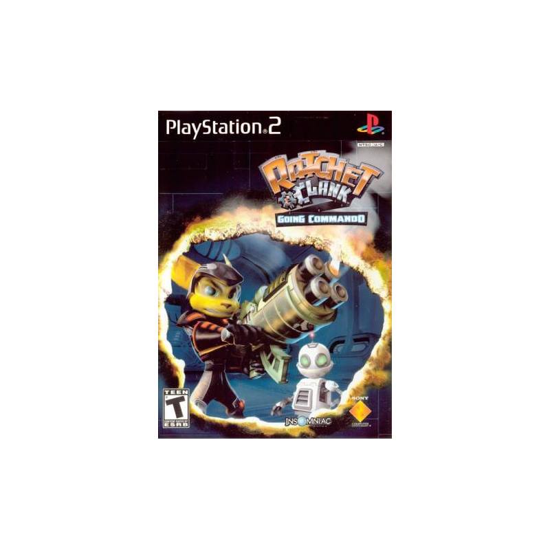 کاور بازی Ratchet & Clank Going Commando برای PS2