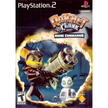 کاور بازی Ratchet & Clank Going Commando برای PS2