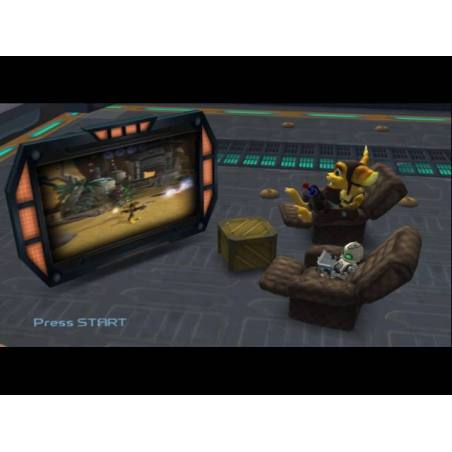 اسکرین شات(تصویر گیم پلی) بازی Ratchet & Clank Going Commando برای PS2