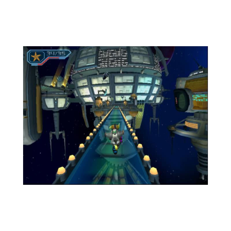 اسکرین شات(تصویر گیم پلی) بازی Ratchet & Clank Going Commando برای PS2