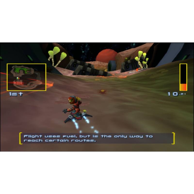 اسکرین شات(تصویر گیم پلی) بازی Ratchet & Clank Size Matters برای PS2