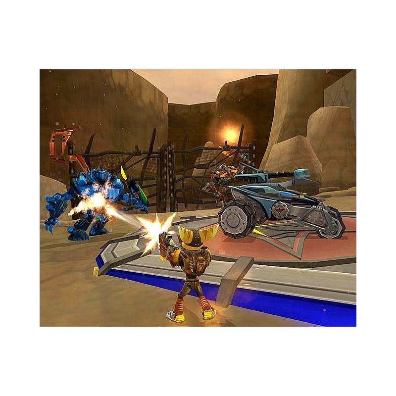 اسکرین شات(تصویر گیم پلی) بازی Ratchet Deadlocked برای PS2